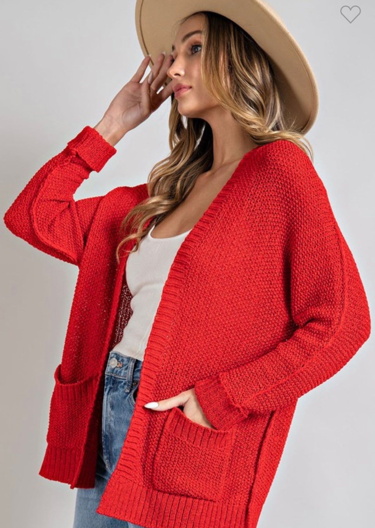 Solid Woven Cardigan (2 colors)