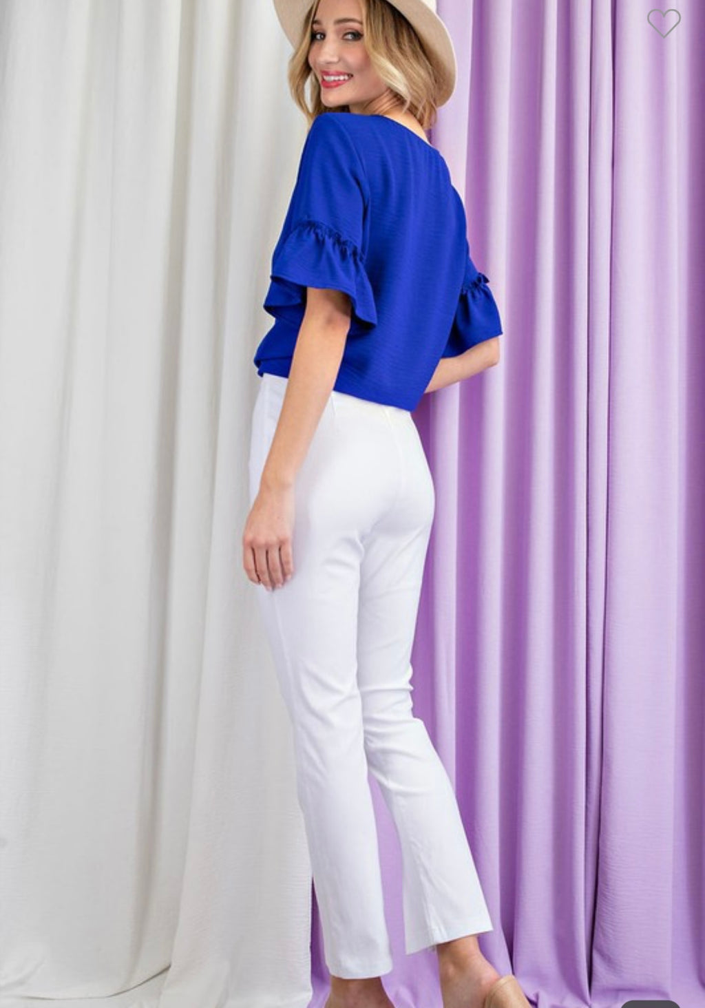 Front Slit Pants (2 colors)