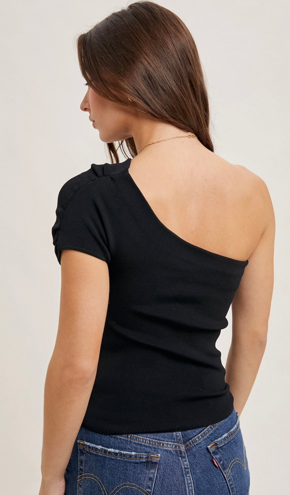 One Shoulder Top (2 colors)