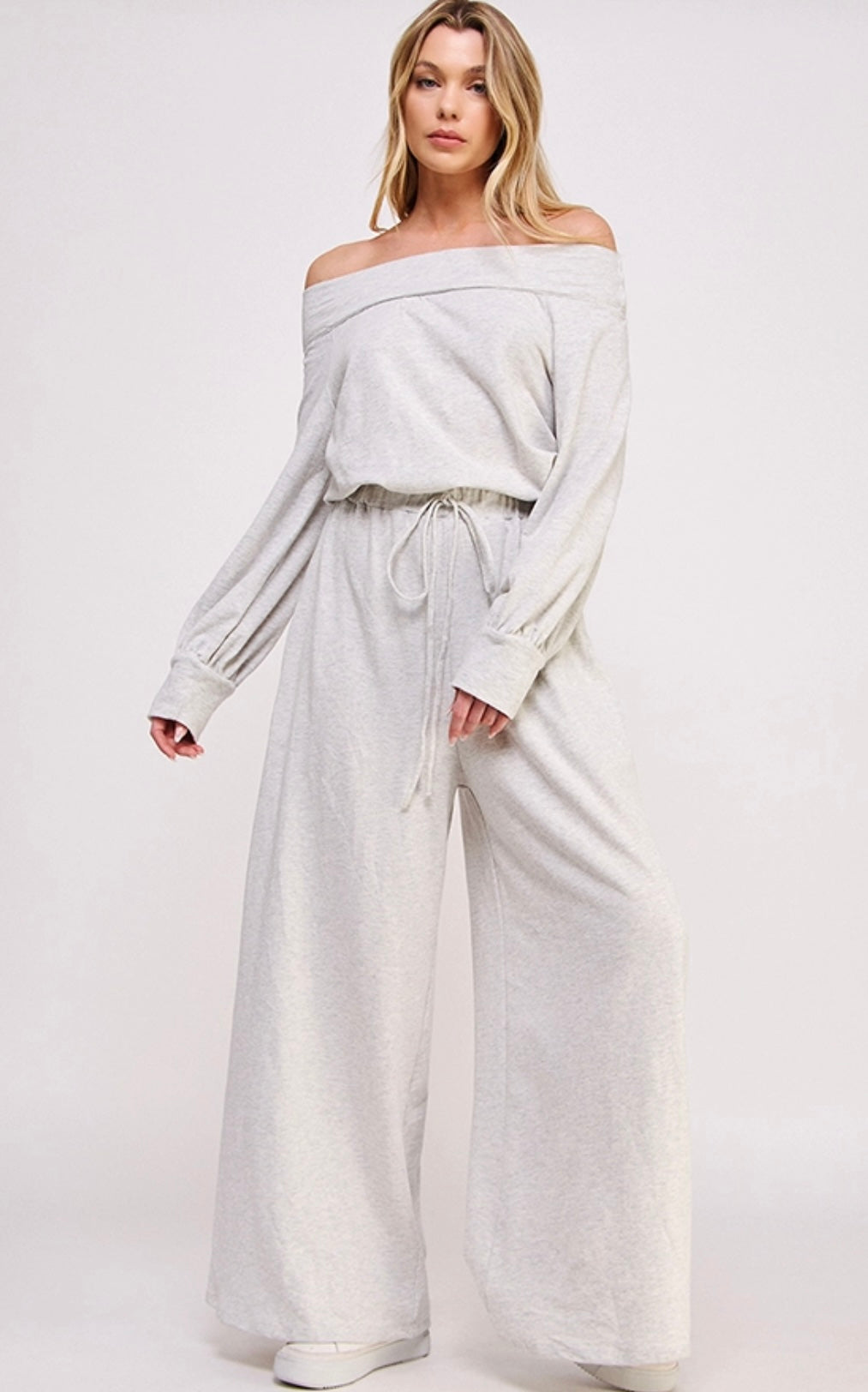 Ash Gray Jumpsuit