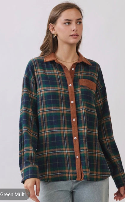 Navy Plaid