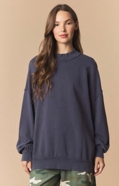 Washed Pullover (2 colors)