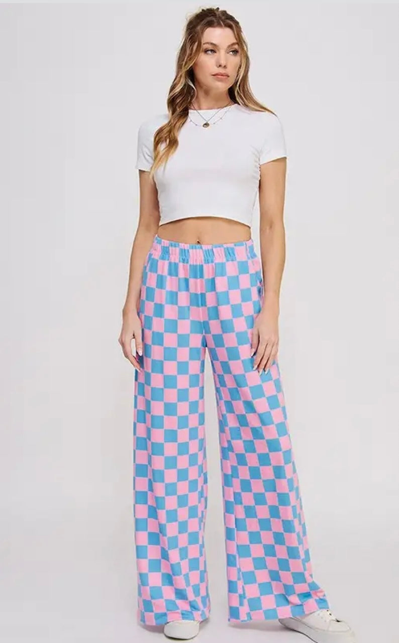 Checkered Pants (3 colors) – The Classy Closet LLC