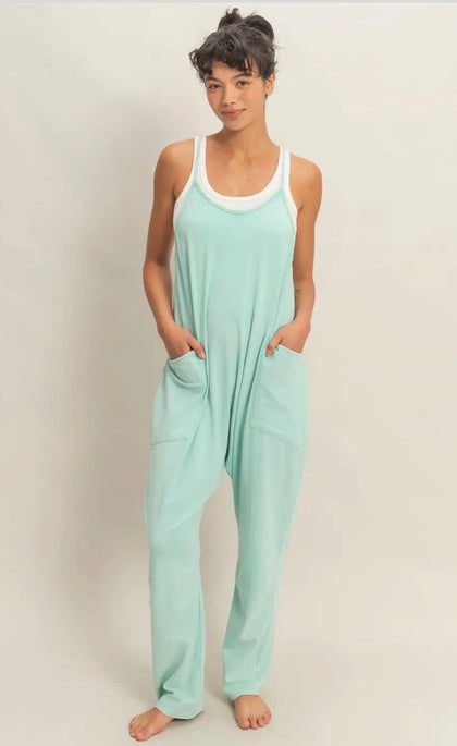 Mint Jumpsuit