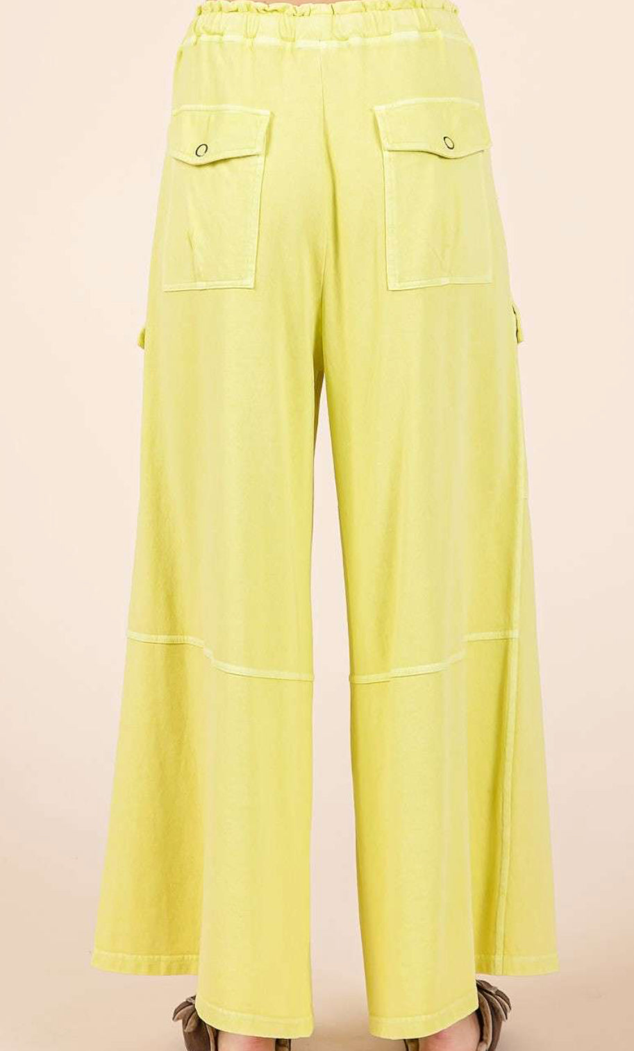 Lime Cargo Pants
