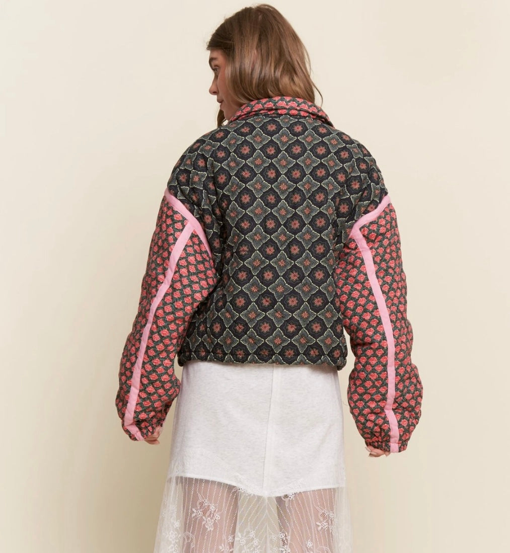 Quilted Patchwork Jacket