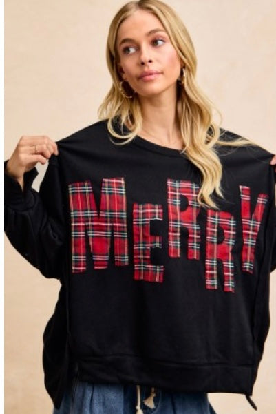 Ivory Fleece Merry Tunic