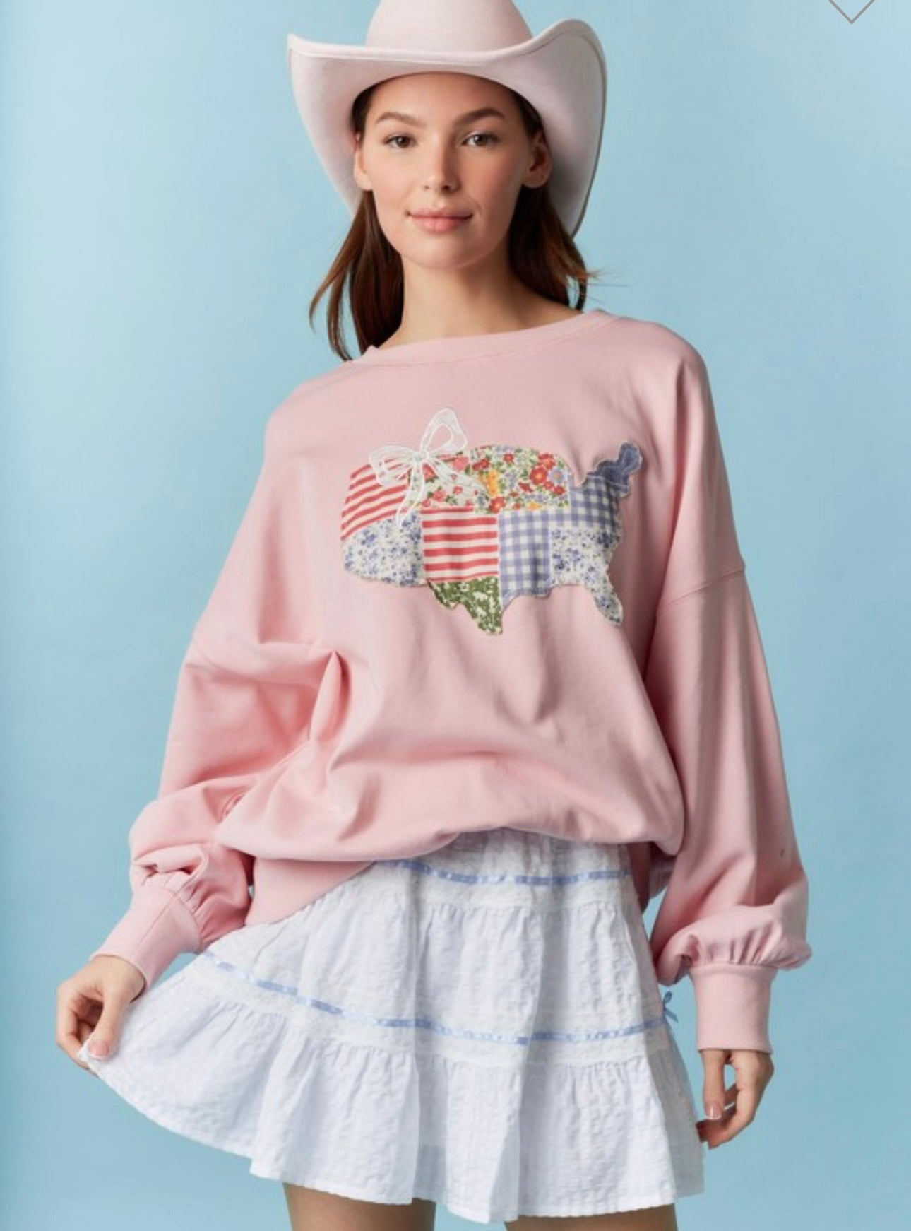 Patchwork American PullOver