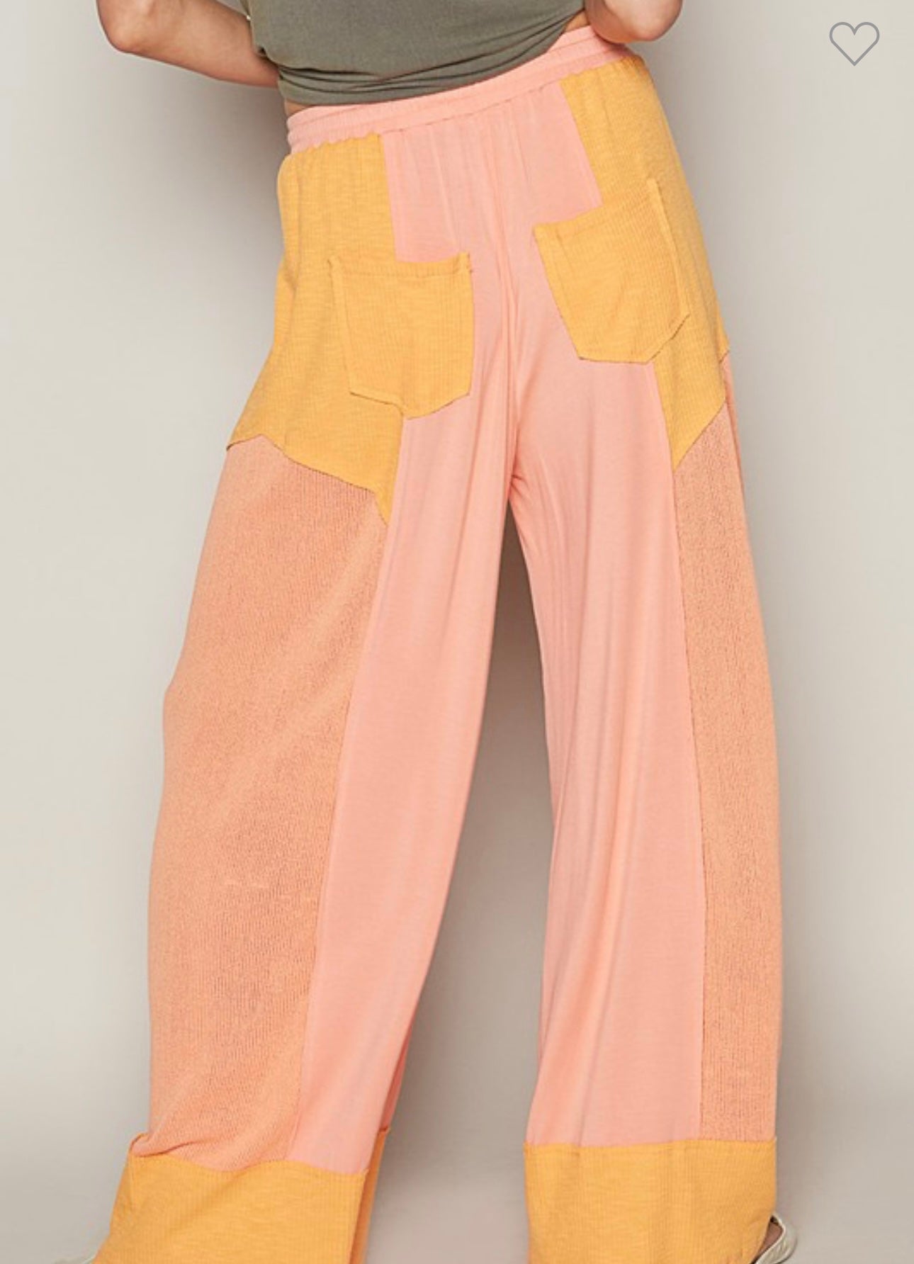 Pink/Orange Cargo Pants