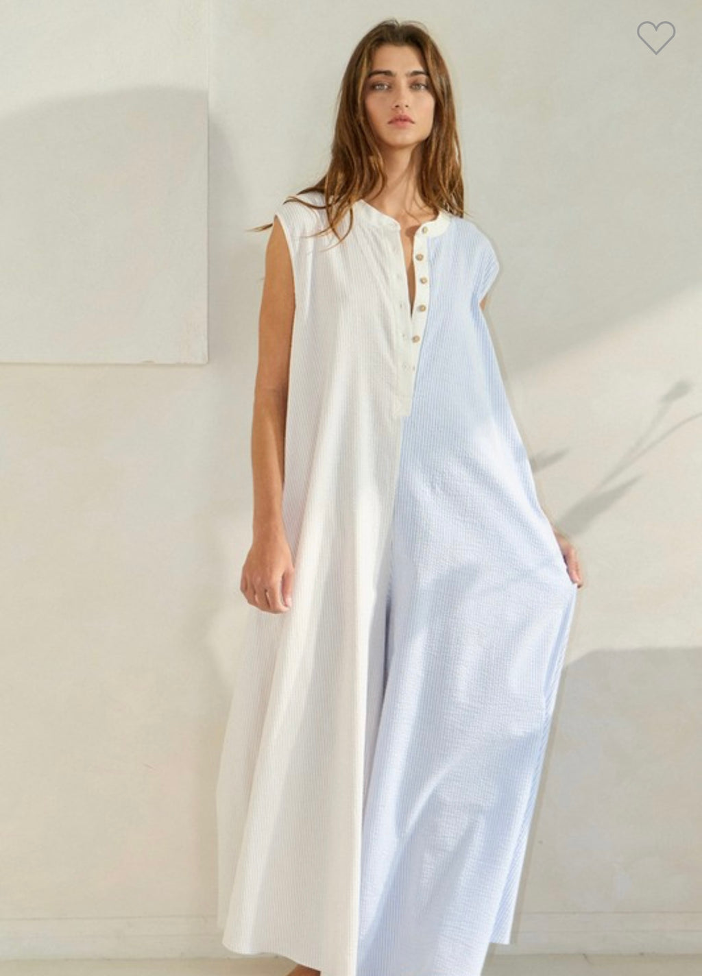 Seersucker Jumpsuit