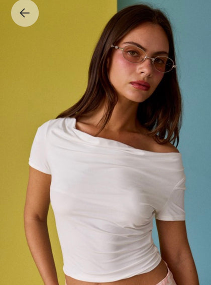 White OTS Top