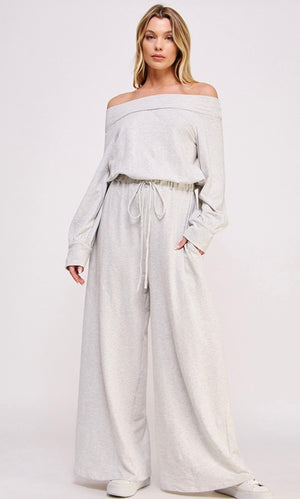 Ash Gray Jumpsuit