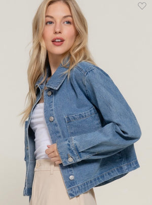 Medium Wash Denim Jacket