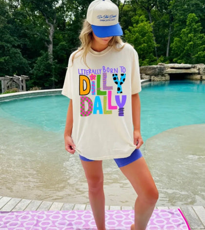 Dilly Dally Oversized Top