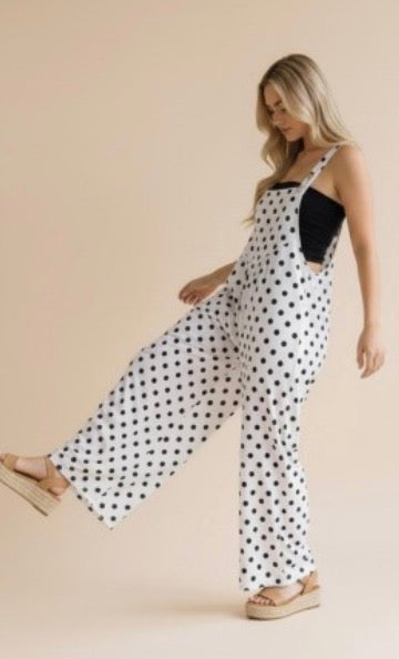 Black/White Jumpsuit