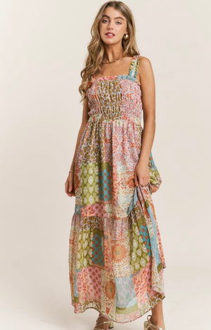 Boho Paisley Maxi