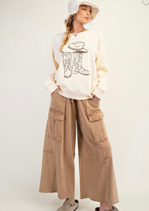 Brown Utility Pants