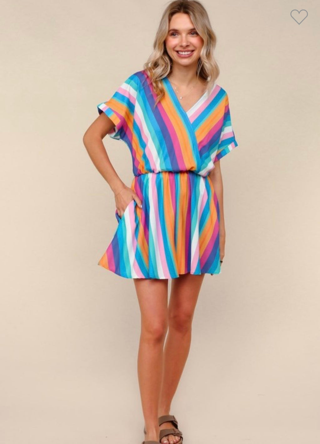 Striped Romper