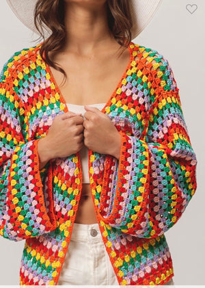 Handmade Crochet Cardigan