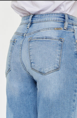 KanCan High Raise Straight Jeans