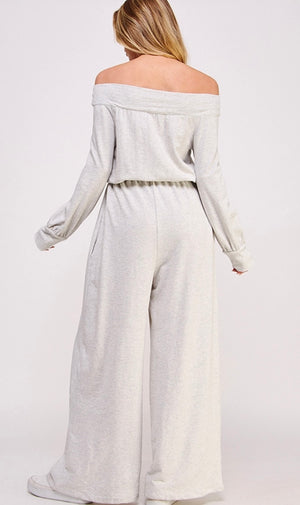 Ash Gray Jumpsuit