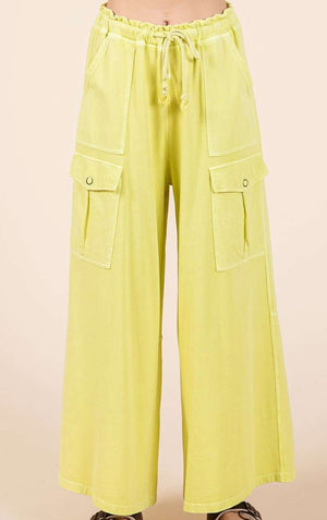 Lime Cargo Pants