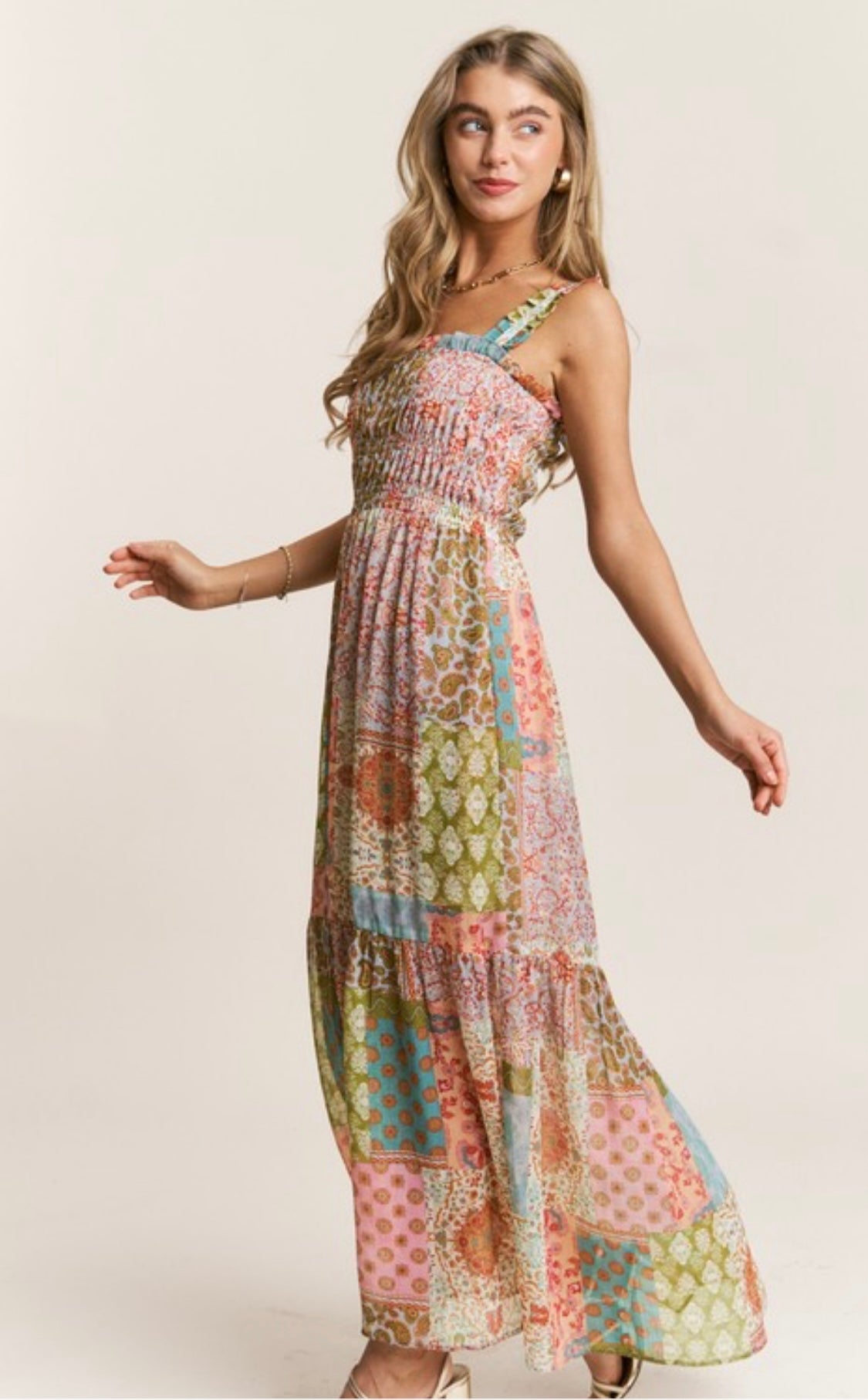 Boho Paisley Maxi