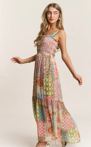 Boho Paisley Maxi