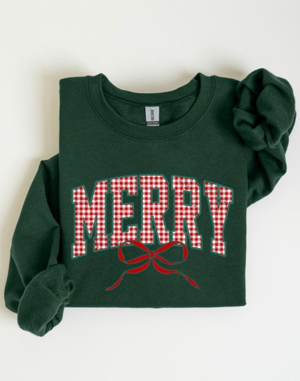 Forest Green Merry Sweatshirt