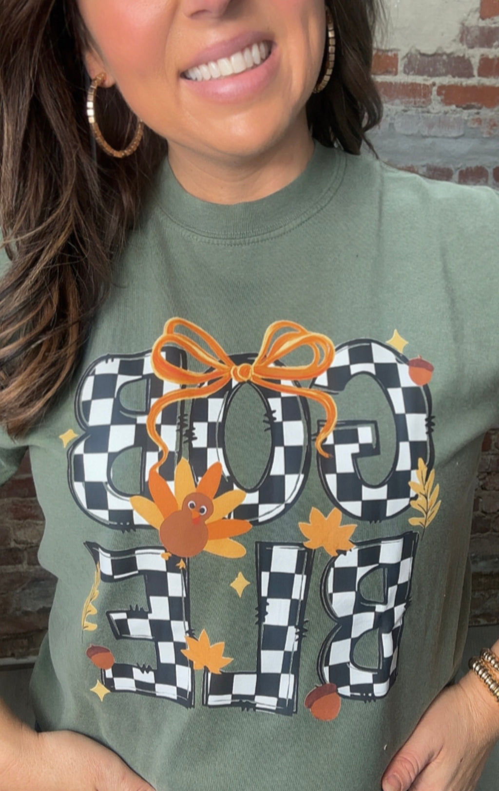 Olive Gobble Tee