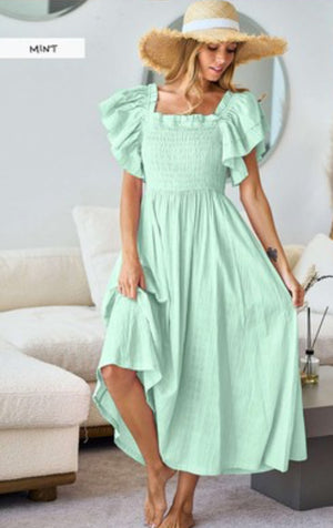 Mint Midi Dress