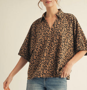 Leopard Top