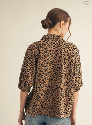 Leopard Top