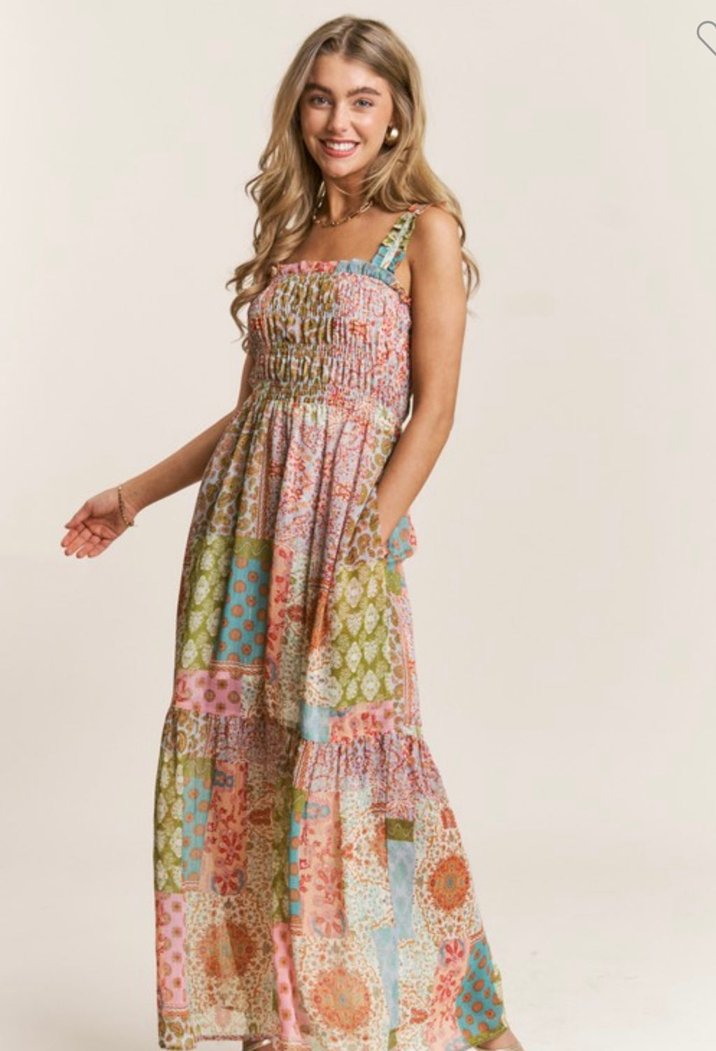 Boho Paisley Maxi