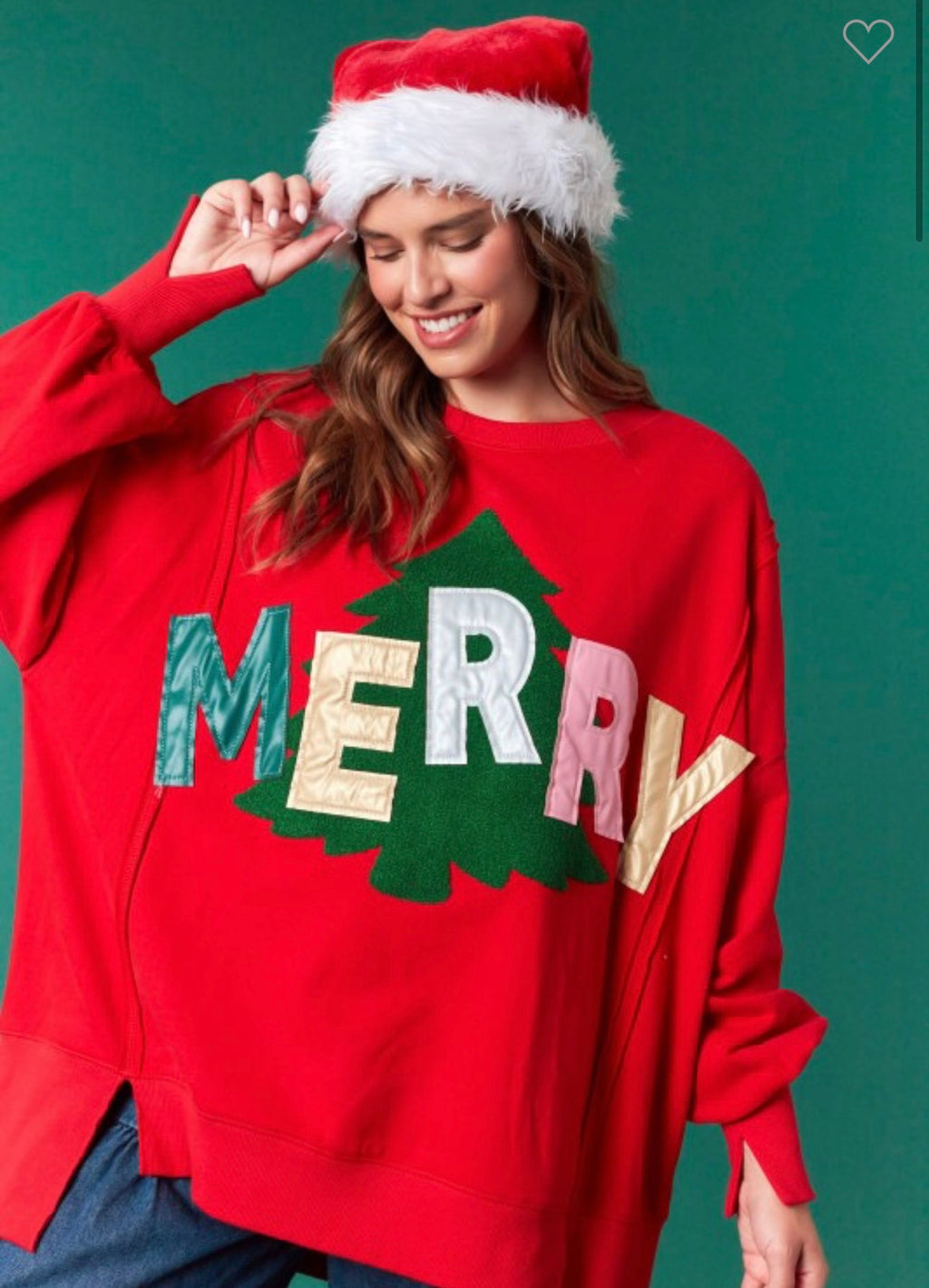 Merry Patchwork Pullover