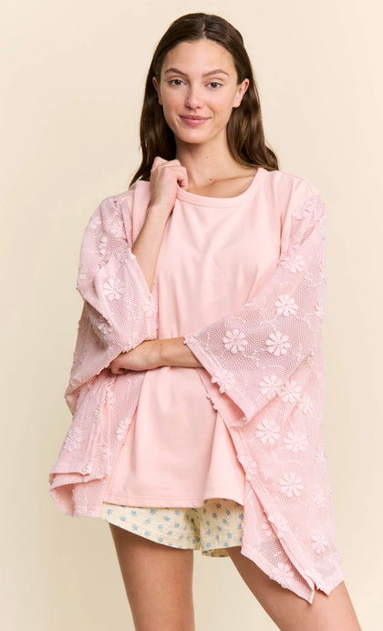Pink Floral Tunic