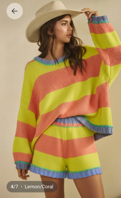 Striped Beach Set (2 colors)