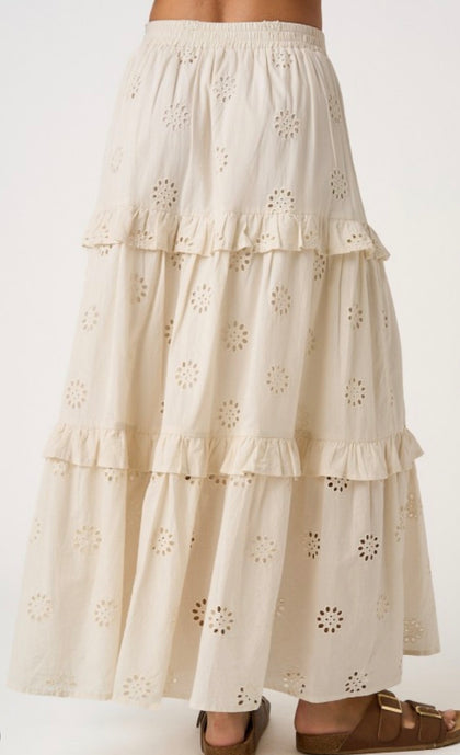 Neutral Eyelet Maxi
