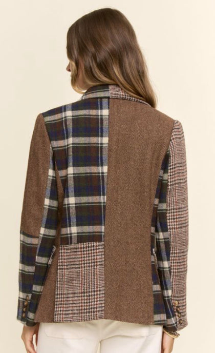 Patchwork Blazer