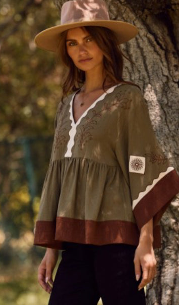 Kimono Sleeve Top