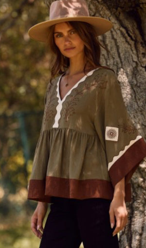 Kimono Sleeve Top
