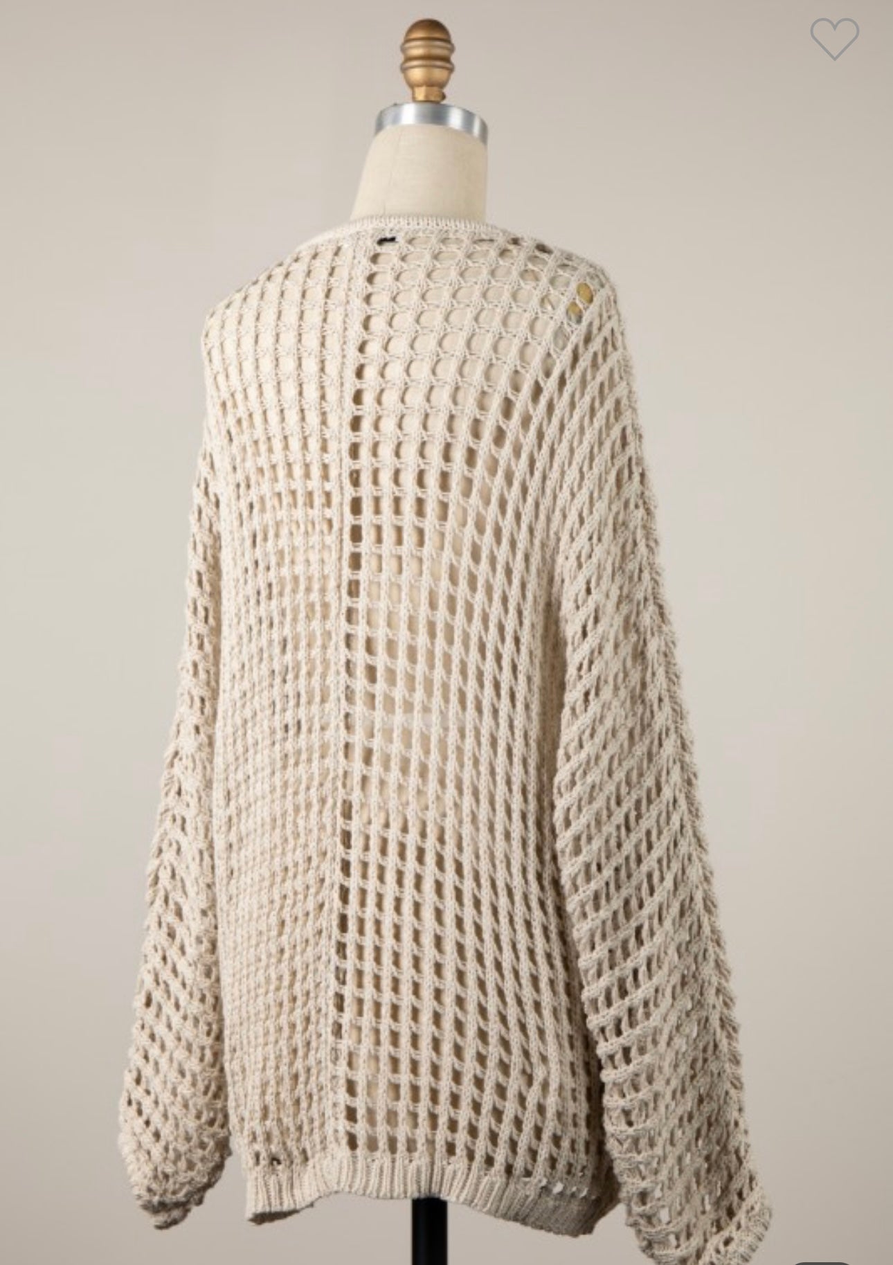 Crochet Knit Cardigan