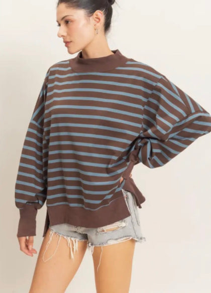 Striped Pullover (2 colors)