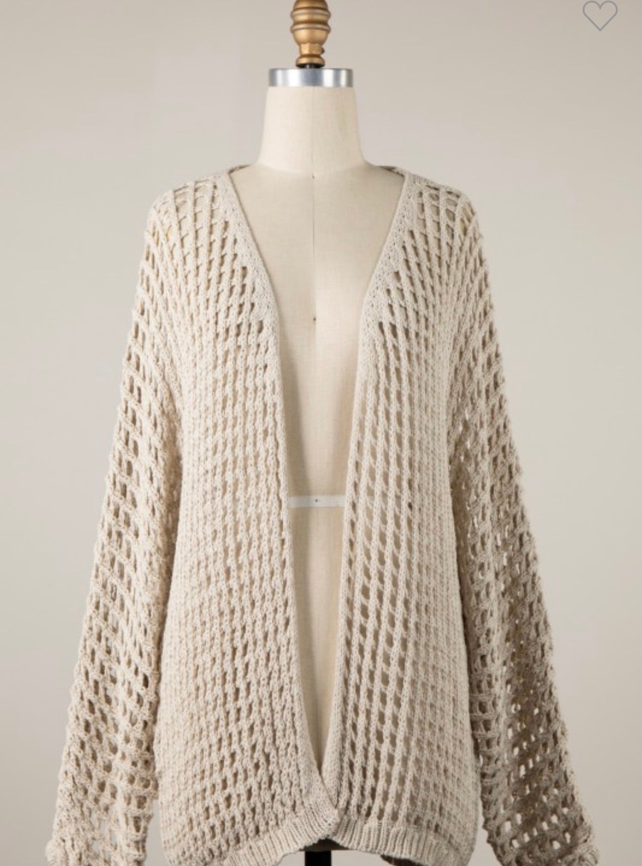 Crochet Knit Cardigan