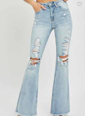 Risen Distressed Flare